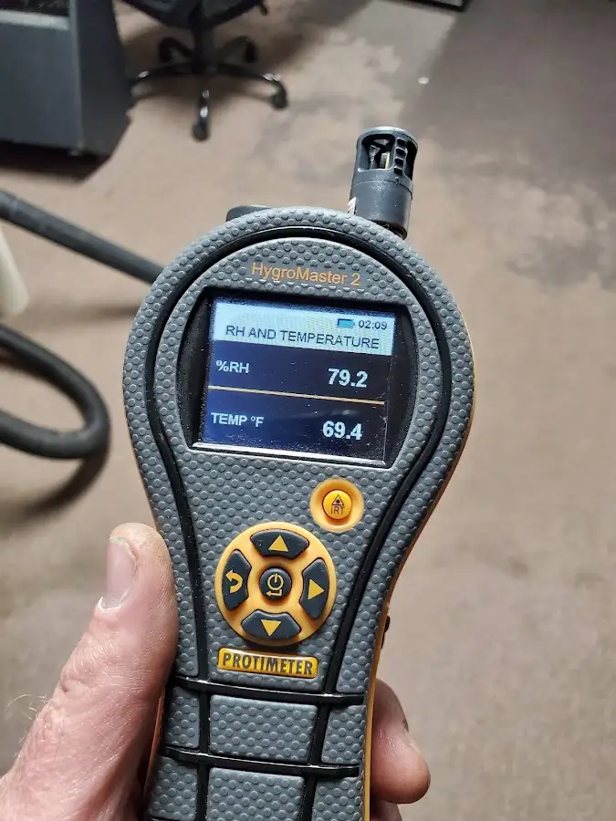 Moisture meter humidity assessment for Fire & Smoke Damage Restoration in Tabernacle
